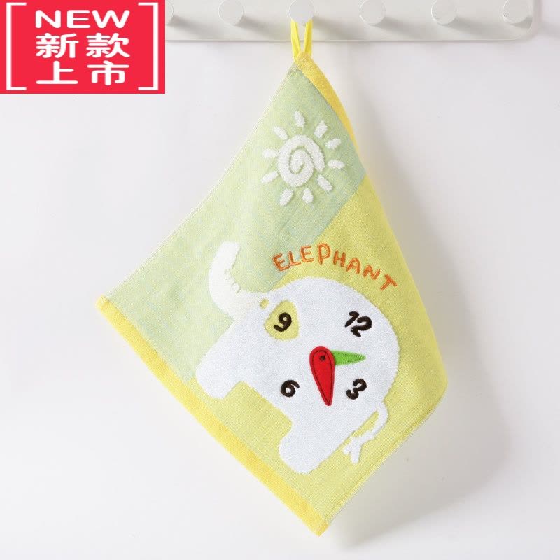 可莉允纱布毛巾童巾方巾 A类婴幼儿童女士面巾洗脸巾抹手巾图片