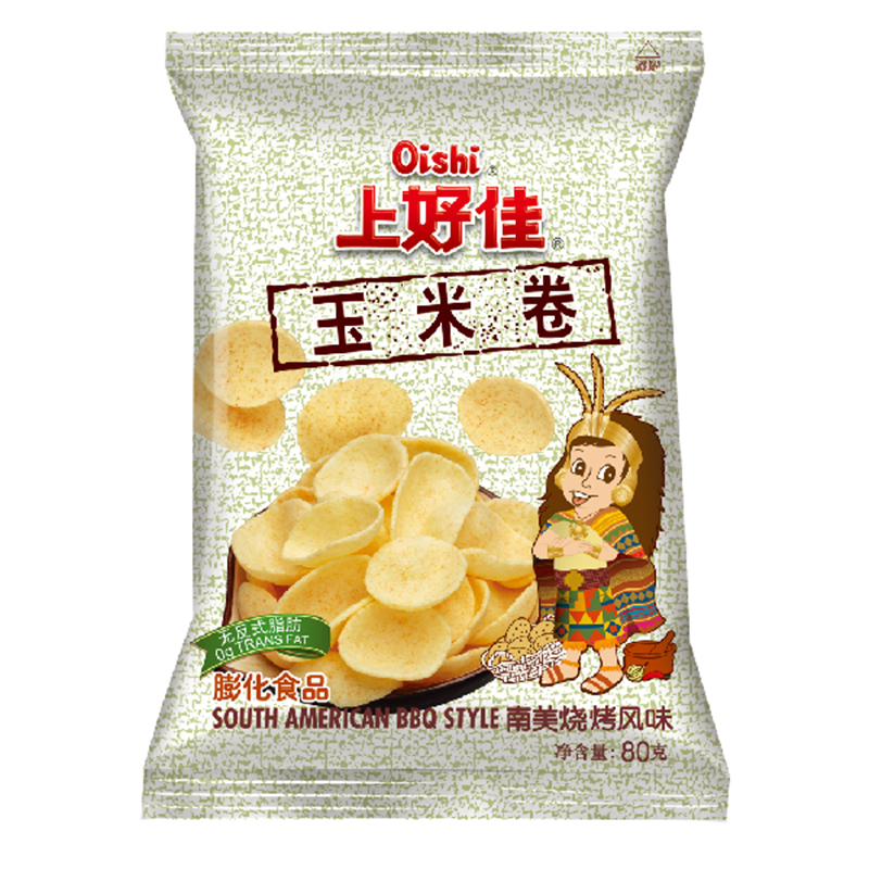 上好佳玉米卷80g
