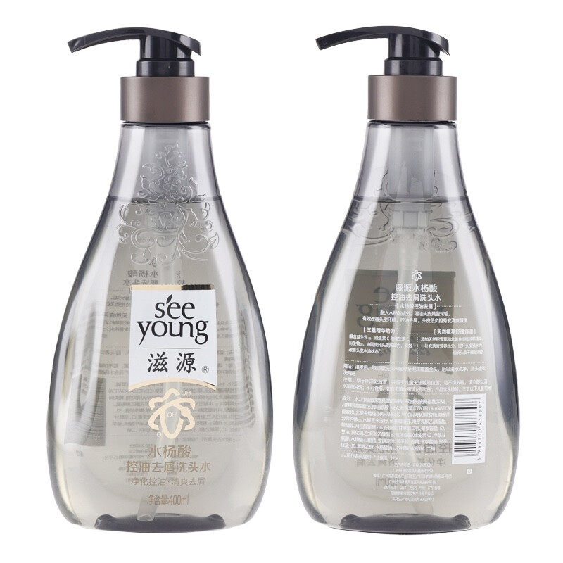 滋源水杨酸控油去屑洗头水400ml(单位:瓶)钢琴白高清大图