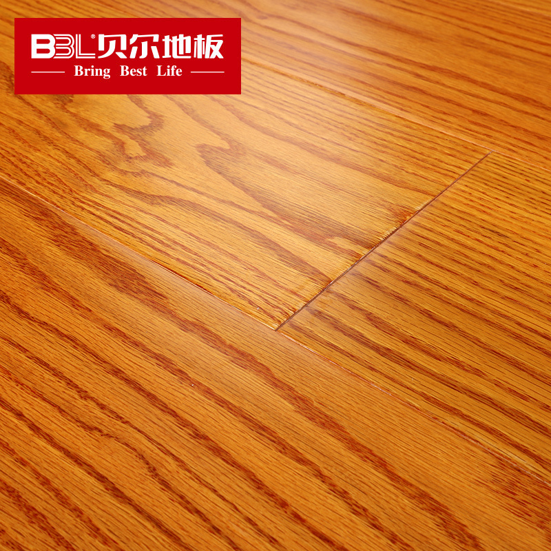 贝尔 BBL EW007 七彩橡木 深原木色多层实木地板[1㎡]