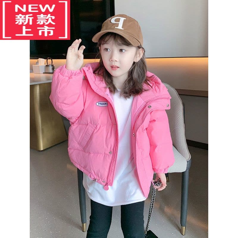 可莉允女童棉服2022新款冬季加厚韩版韩范洋气儿童夹棉外套女宝宝棉袄潮图片