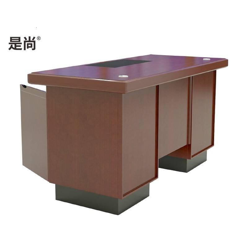 是尚 电脑桌2500*450*760mm高清大图