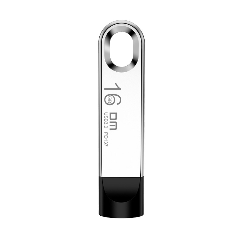 DM 16GB USB3.0 U盘 PD137系列 金属迷你便携电脑u盘 防尘滑盖设计车载优盘