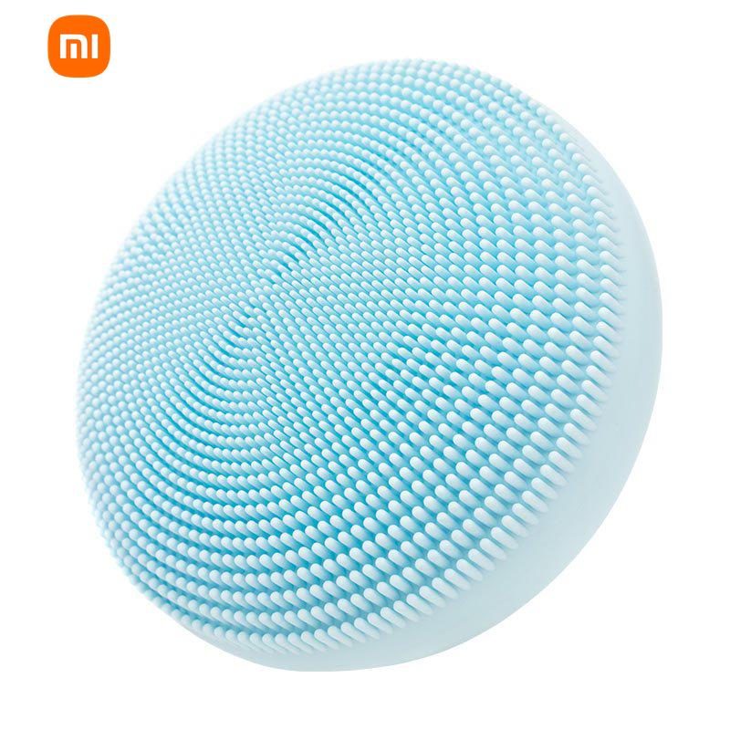 小米 米家声波洁面仪 细密柔软刷毛/抗菌硅胶材质5200转