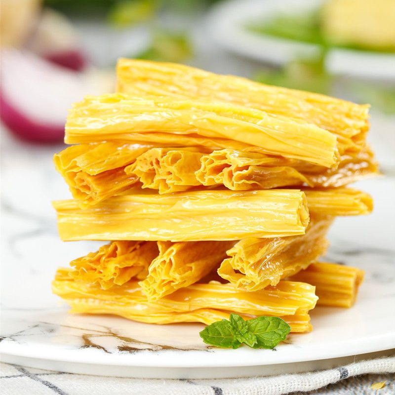 赛卡伊河南豆制品腐竹优选豆腐皮腐竹批发干货特产段状豆制品干货凉拌