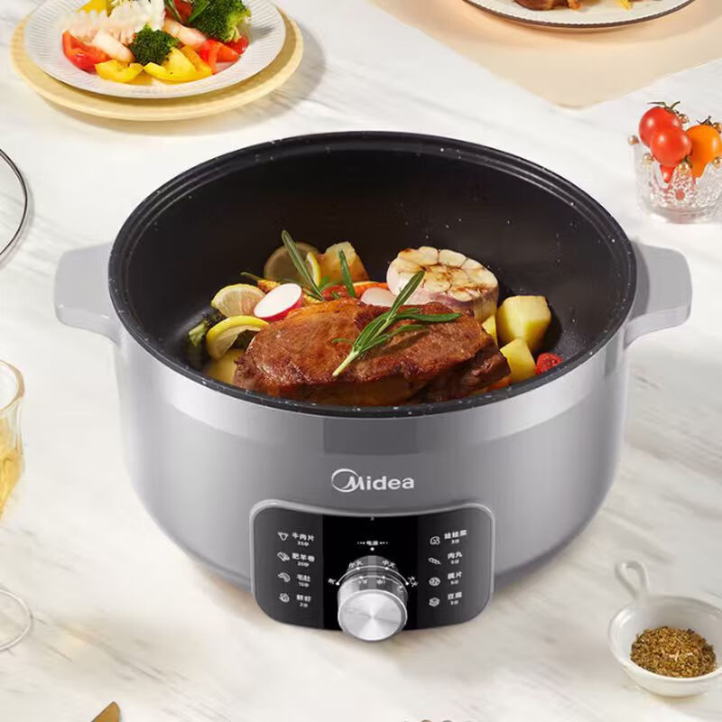美的(Midea)多功能锅 6L家用电火锅 MC-DHE3008T高清大图