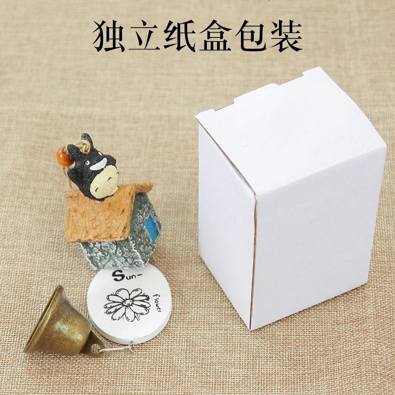 zakka日式树脂龙猫风铃挂饰 萌物创意和风挂件宿舍阳台装饰品