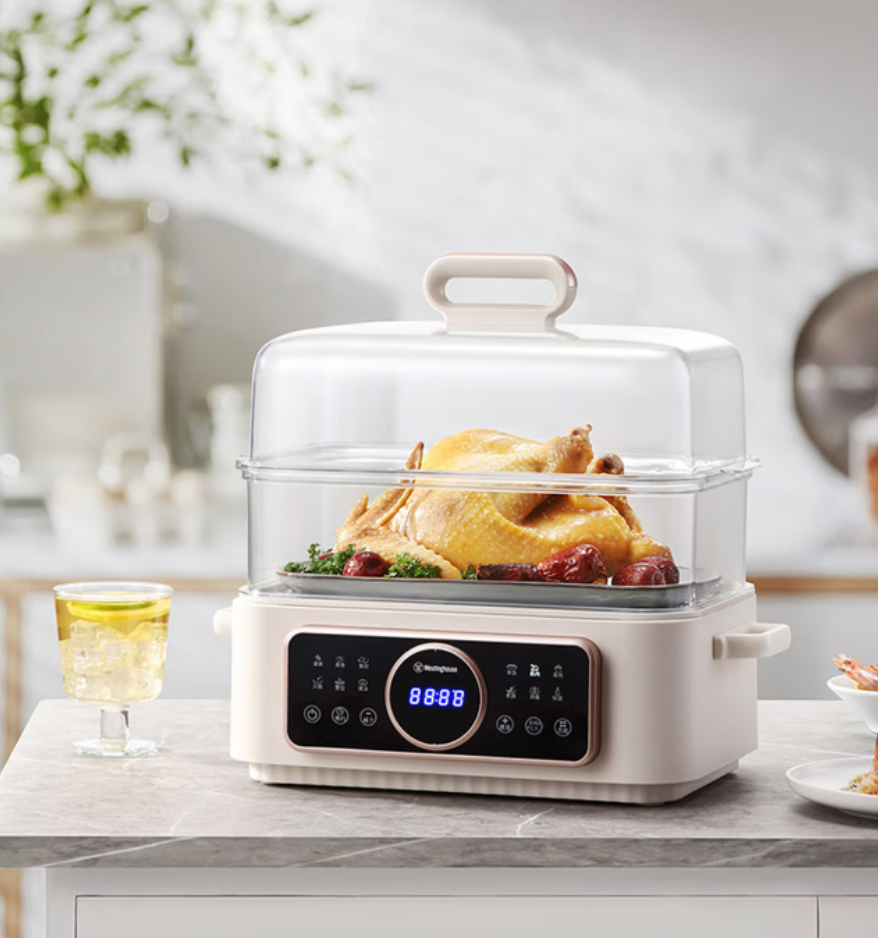 西屋WZL525D多功能电蒸锅智能温控持久保温一键操作多种锅底随心换