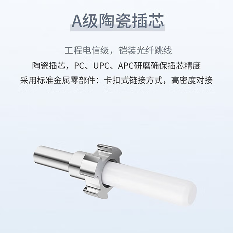 野站光缆拉远光纤跳线 铠装单模双芯7.0 BBU-RRU拉远光缆 (LC-SC)