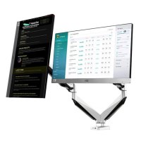 乐歌(Loctek) D7D双屏显示器支架电脑支架 旋转升降伸缩支架 全铝豪华电脑支架