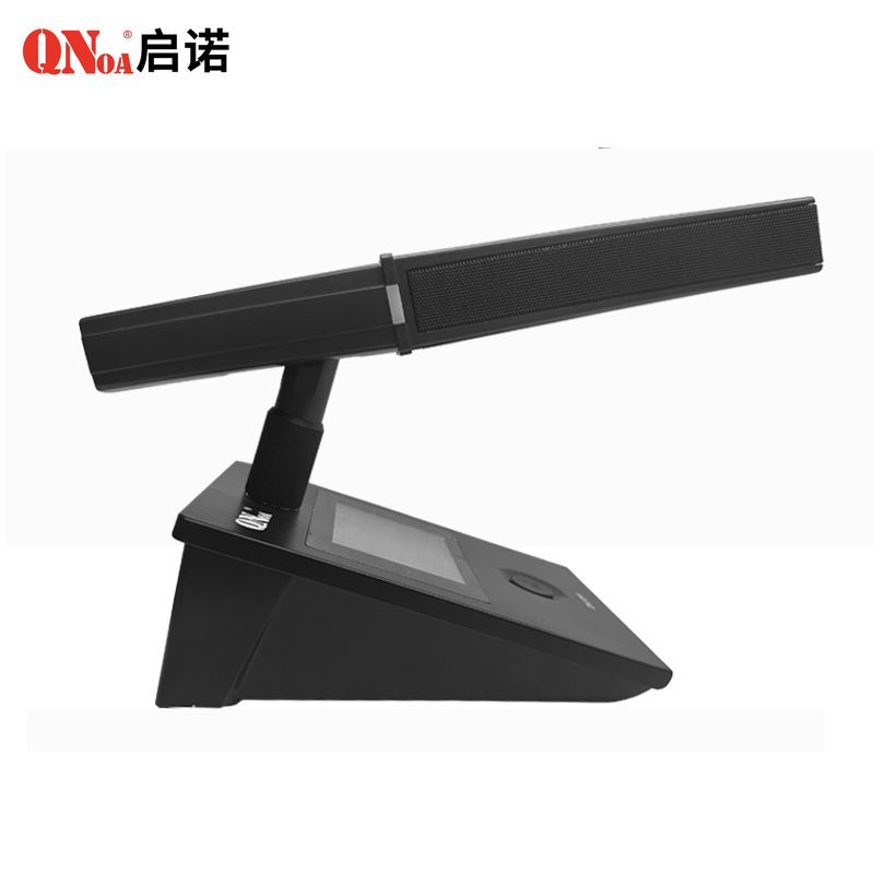 启诺 QN-MWC5000Sc/d 无线会议话筒 充电款专业会议方管麦克风 黑色 台高清大图