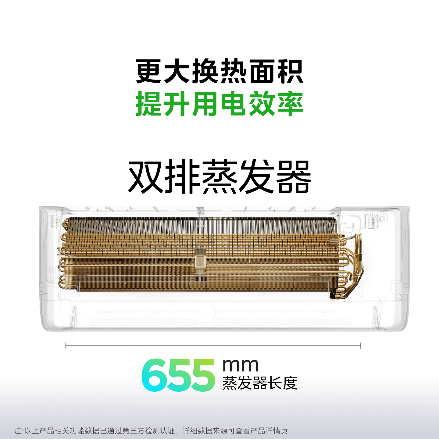 美的空调1匹挂机 酷省电 新一级能效 变频冷暖 省电壁挂式卧室 国家补贴家用空调KFR-26GW/N8KS1-1高清大图