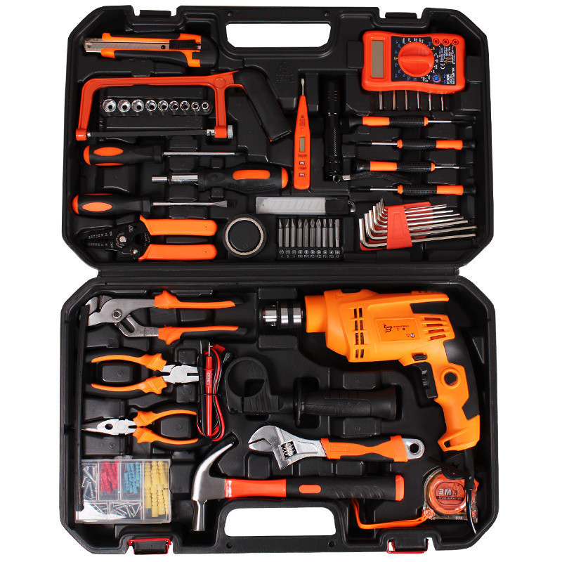 [苏宁自营] 工具家 家用冲击钻套装 电动工具 / 电钻 / 电动螺丝刀 GI550RE-Max