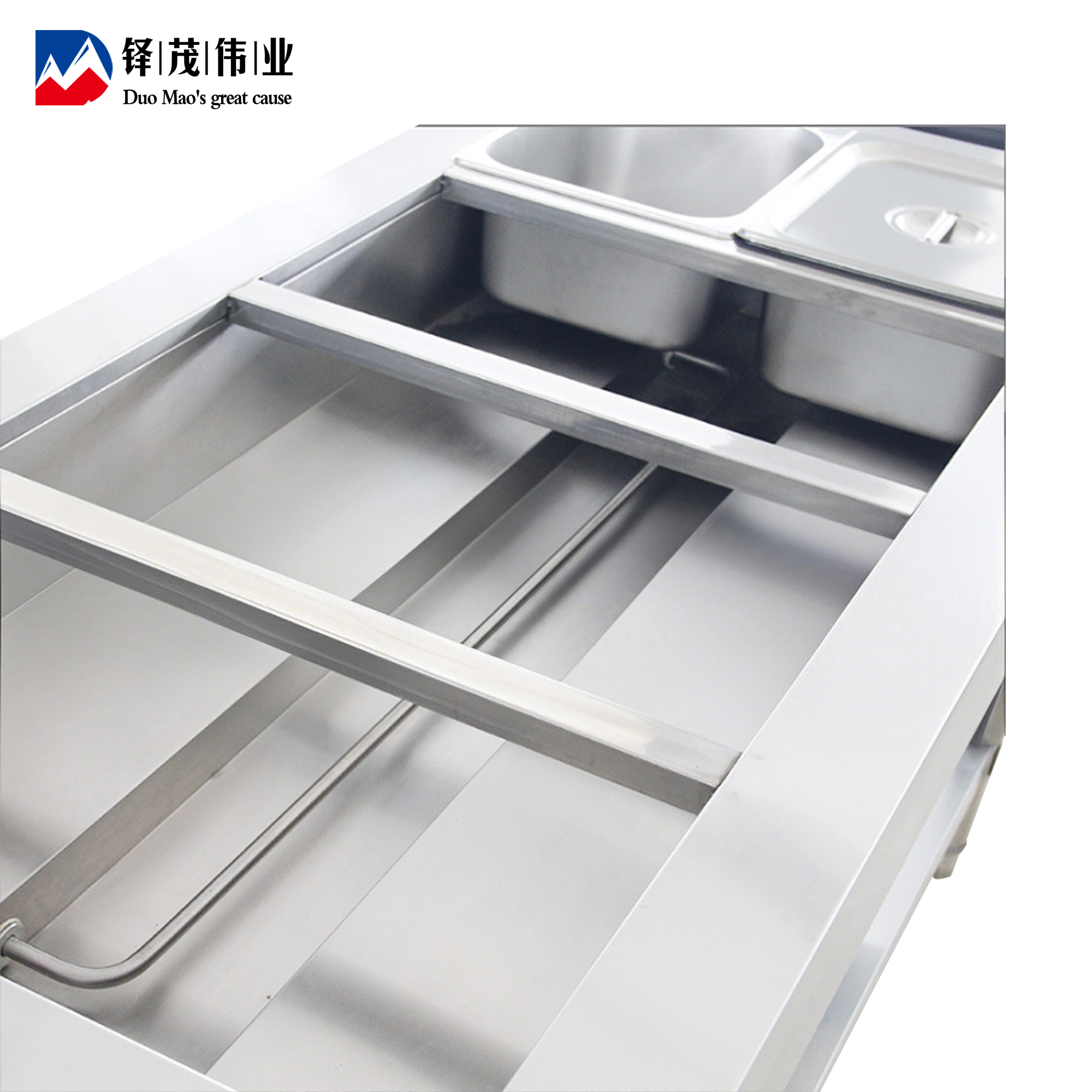 铎茂伟业 五格保温售饭台 1800*700*800mm 台高清大图