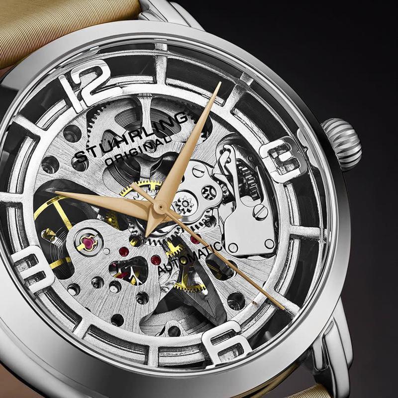 镂空机械手表图片