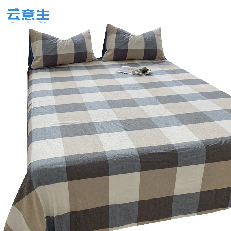 云意生 全棉床单 200*230cm/床高清大图