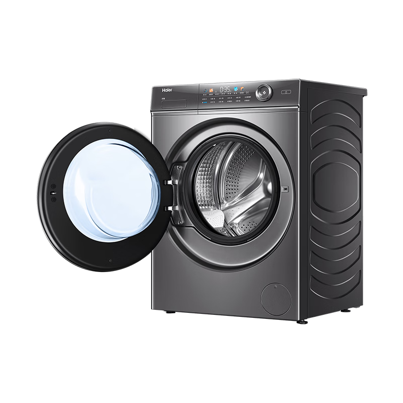 海尔(Haier)XQG120-B12326L 滚筒洗衣机12公斤大容量全自动变频电机智能水雾清新免水洗除菌除螨