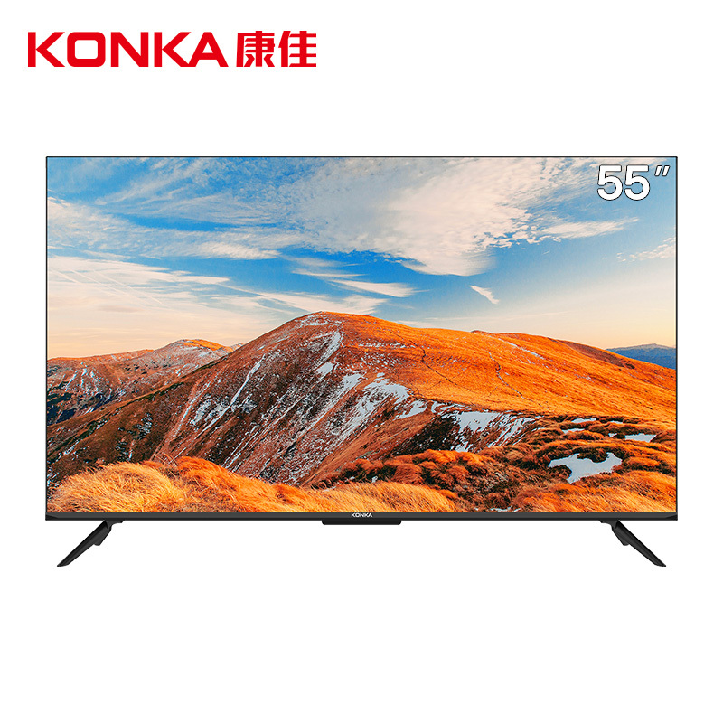 康佳电视 65G5U 65英寸 免遥控AI语音 超薄全面屏 一键投屏 4K超高清 智能网络教育 液晶平板电视机