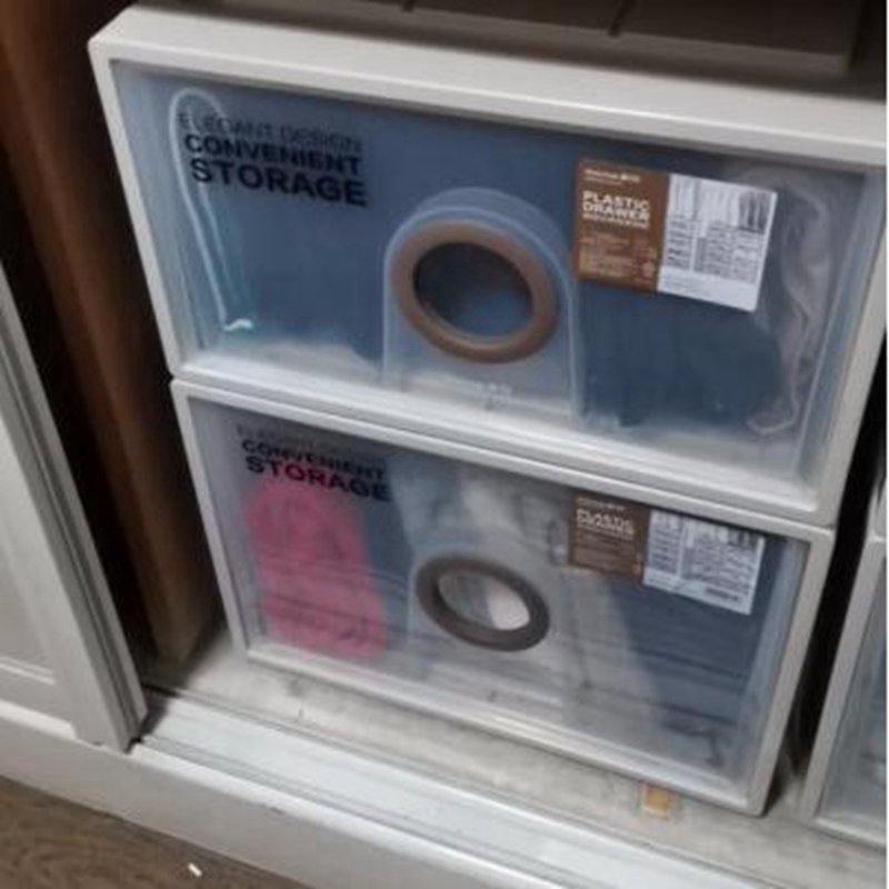 茶花伯纳抽屉式单层收纳柜A500L 40L/个高清大图