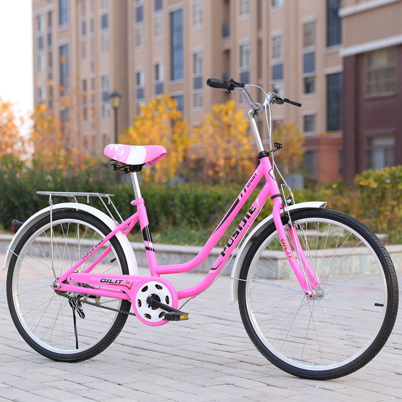 24寸26寸成人自行车男女士老年单车成人淑女通勤车