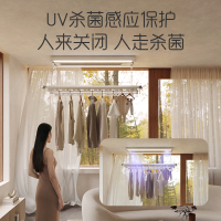 奥普电动晾衣架家用智能遥控升降阳台杆伸缩晒衣架小爱控制L65M3