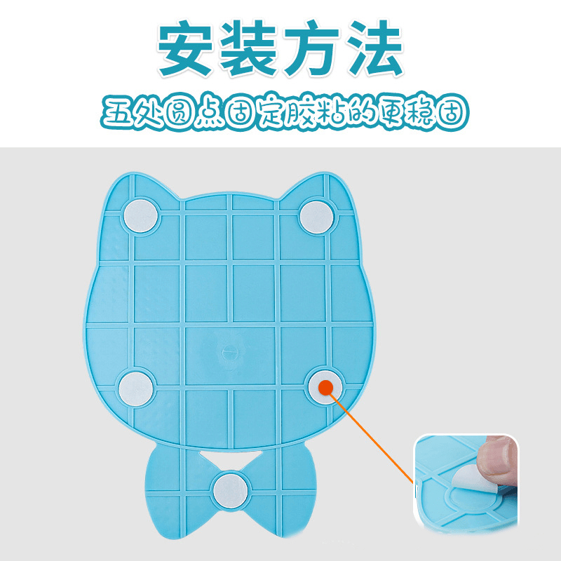 猫墙角蹭毛器猫咪自助挠痒痒玩具蹭痒器按摩刷宠物用品蹭脸猫抓板-粉色款-1个装