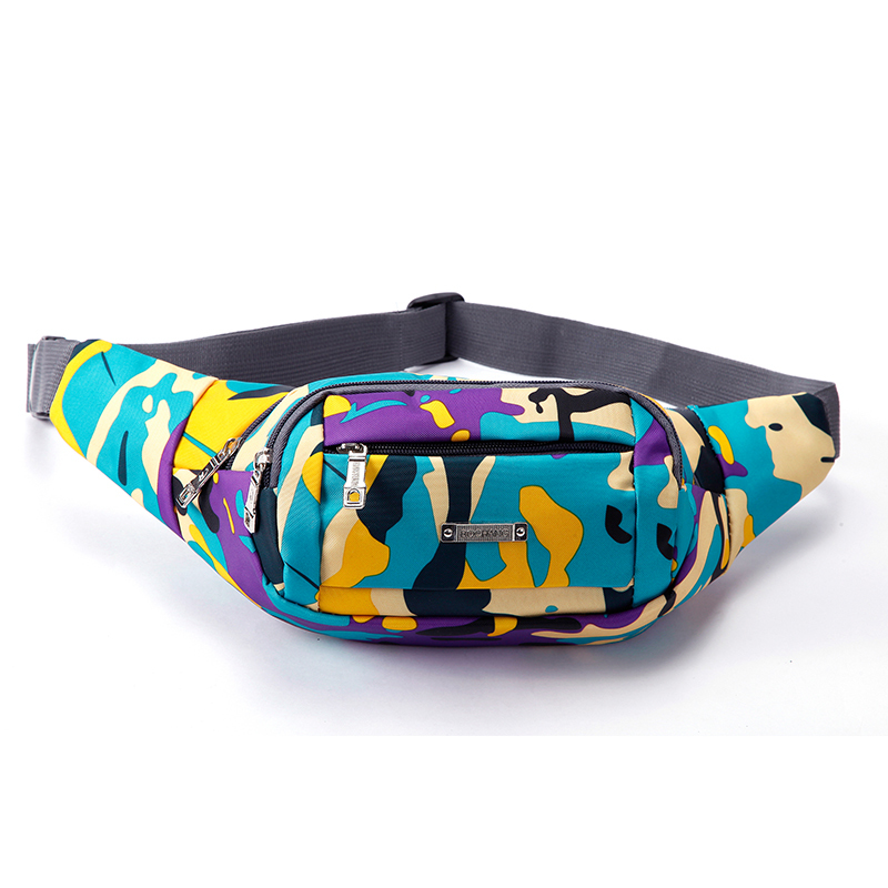 迷彩腰包户外腰包骑行包旅游腰包收钱包迷你腰包韩版胸包