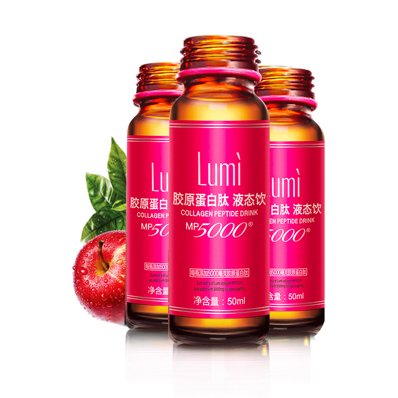 Lumi MP5000胶原蛋白肽液态饮50ml*6瓶 进口商品