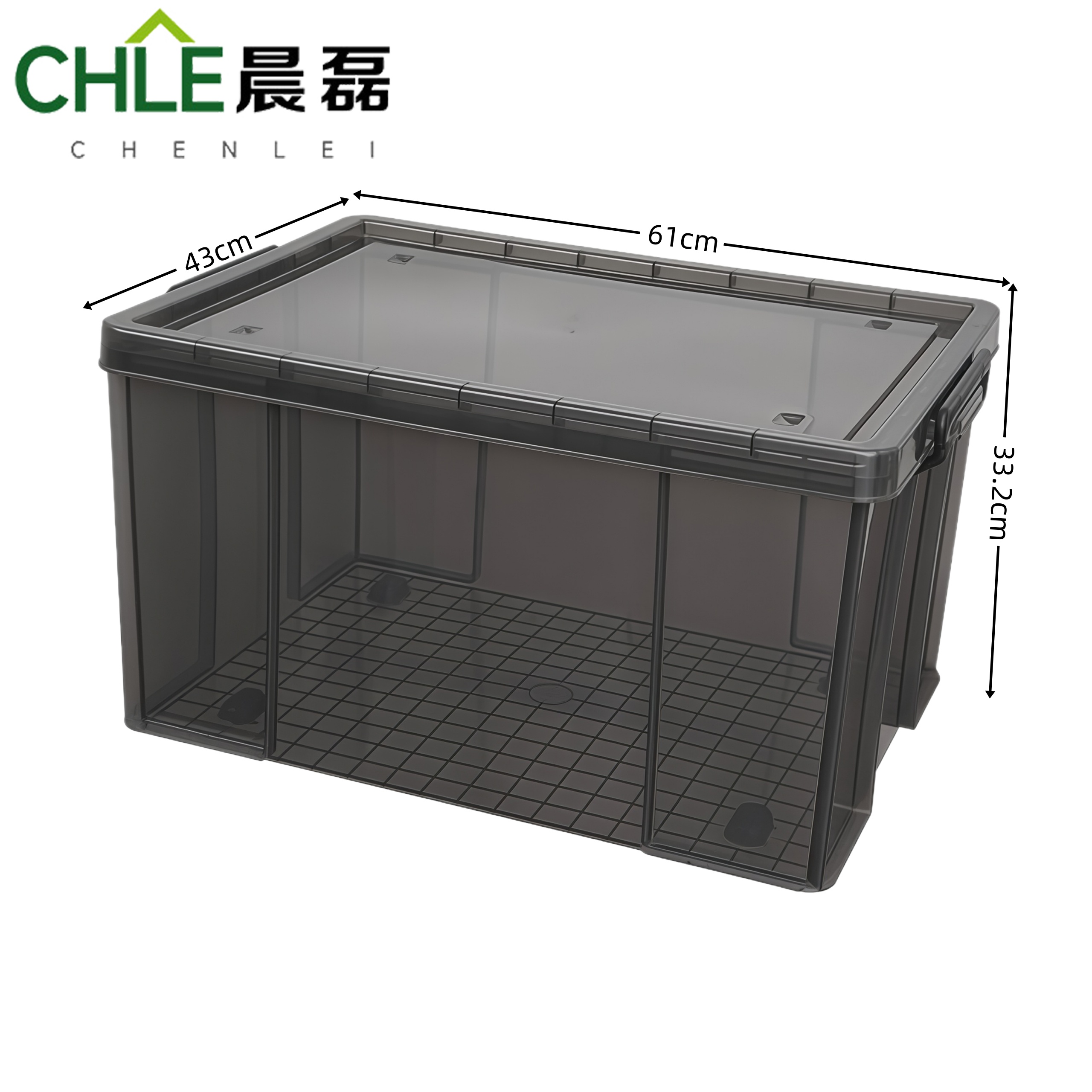 晨磊 整理箱 70L带轮 个高清大图