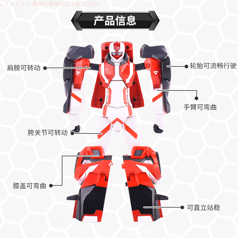 进口韩国youngtoys阿斯隆TOBOT ALPHA托宝战士阿尔法超能版301052