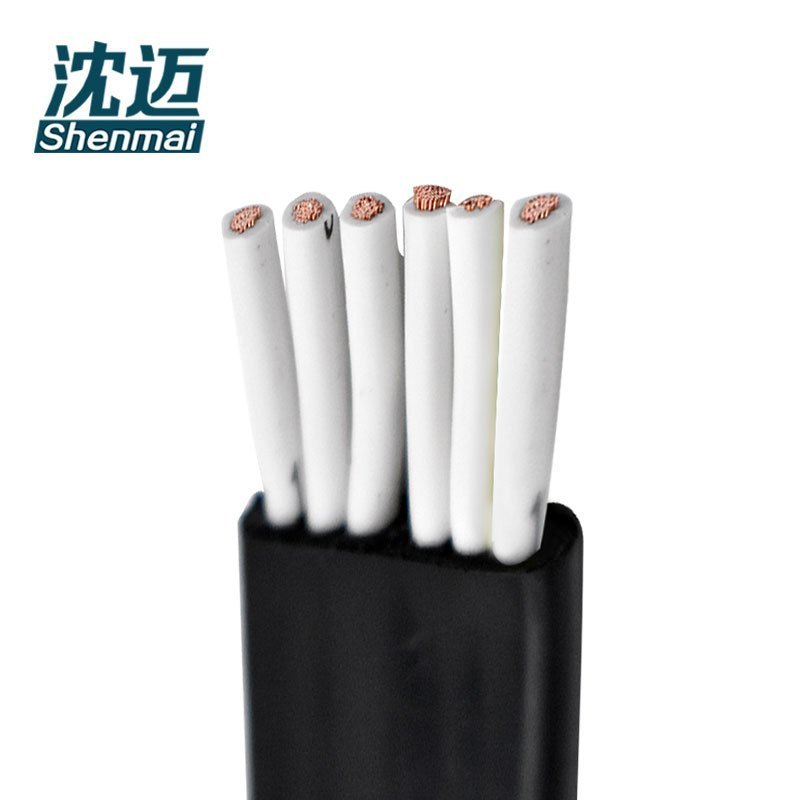 沈迈 铜芯扁电缆 YFFB-6*10mm² /米高清大图