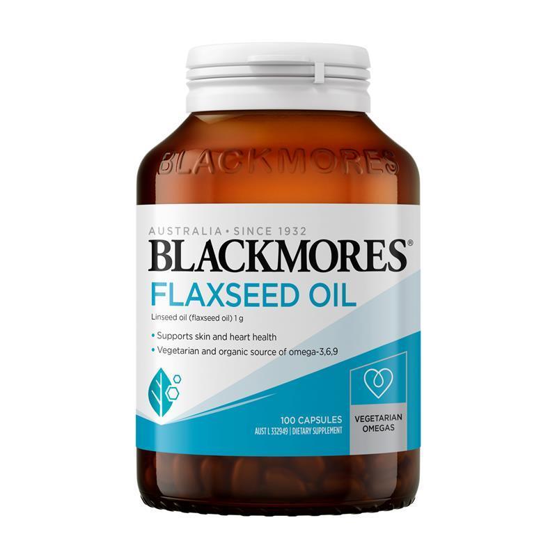 Blackmores澳佳宝 亚麻籽油胶囊 100 粒