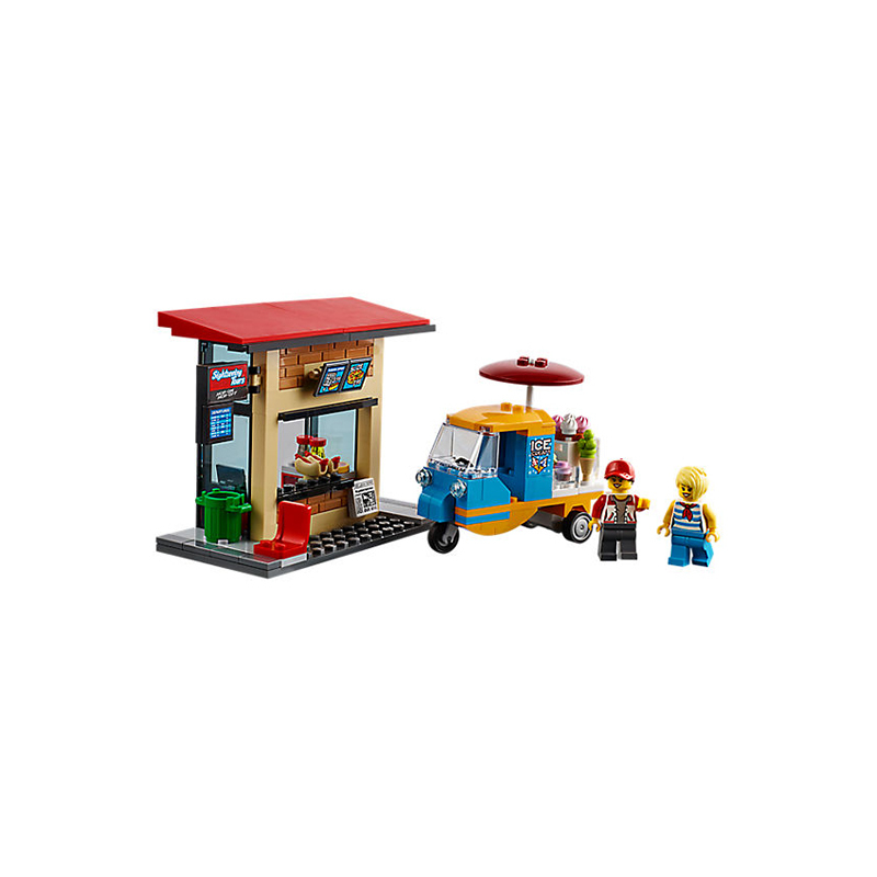 北欧直邮lego乐高60200创意积木玩具城市系列城市中心适合612岁材质