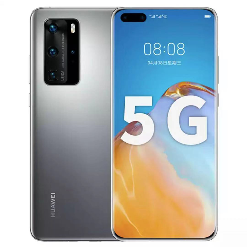 [特价 二手99新]华为(HUAWEI)P40 Pro 冰霜银 8+256GB 5G全网通安卓手机 鸿蒙手机 二手手机