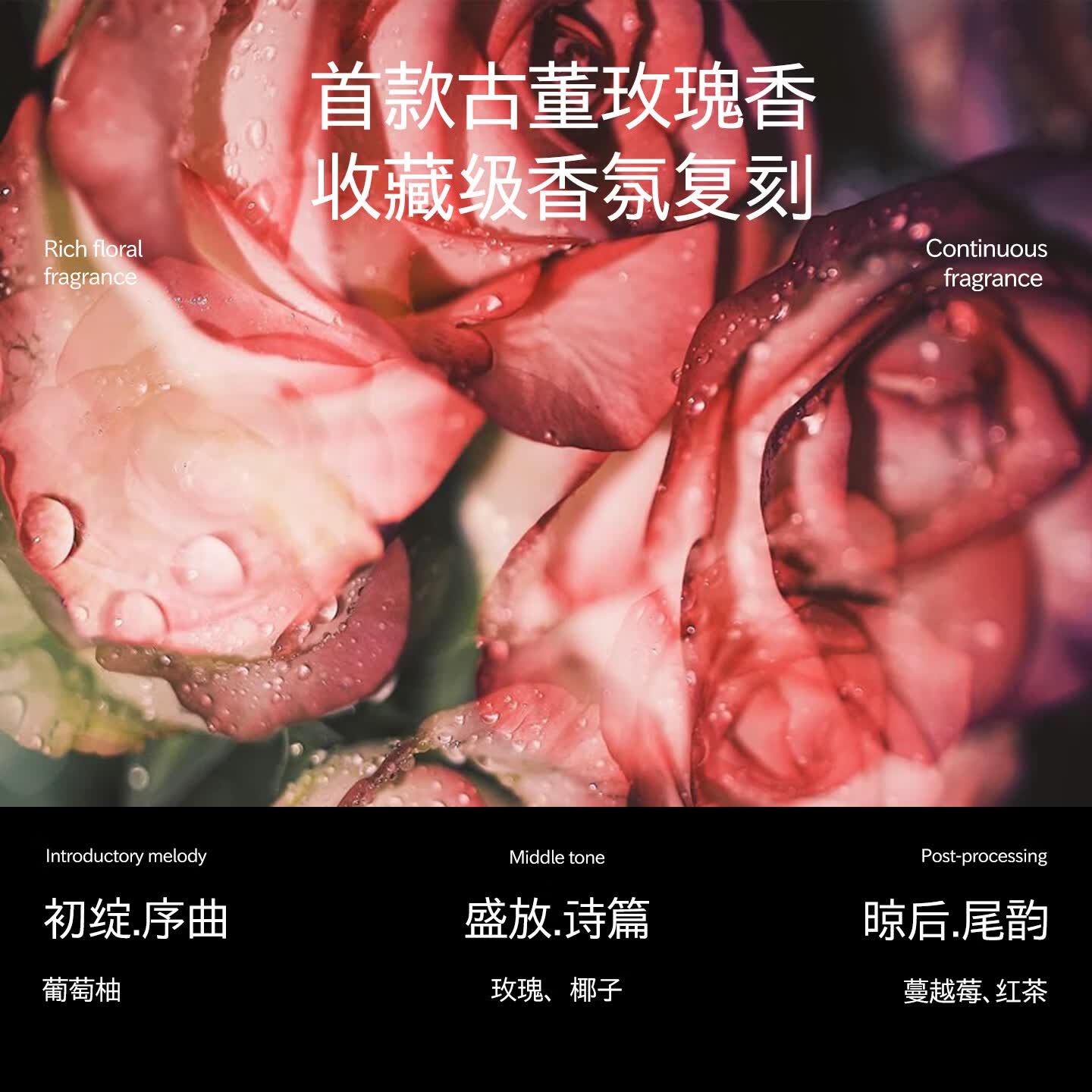 FLOWER SHIP古堡蜜香持久香氛洗衣液[4.04斤]深层瓦解污渍洁净护衣持久留香高清大图