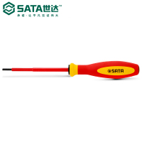 世达 螺丝刀 61314 G系列 双色柄 一字绝缘 螺丝批 5.5*125MM（把）
