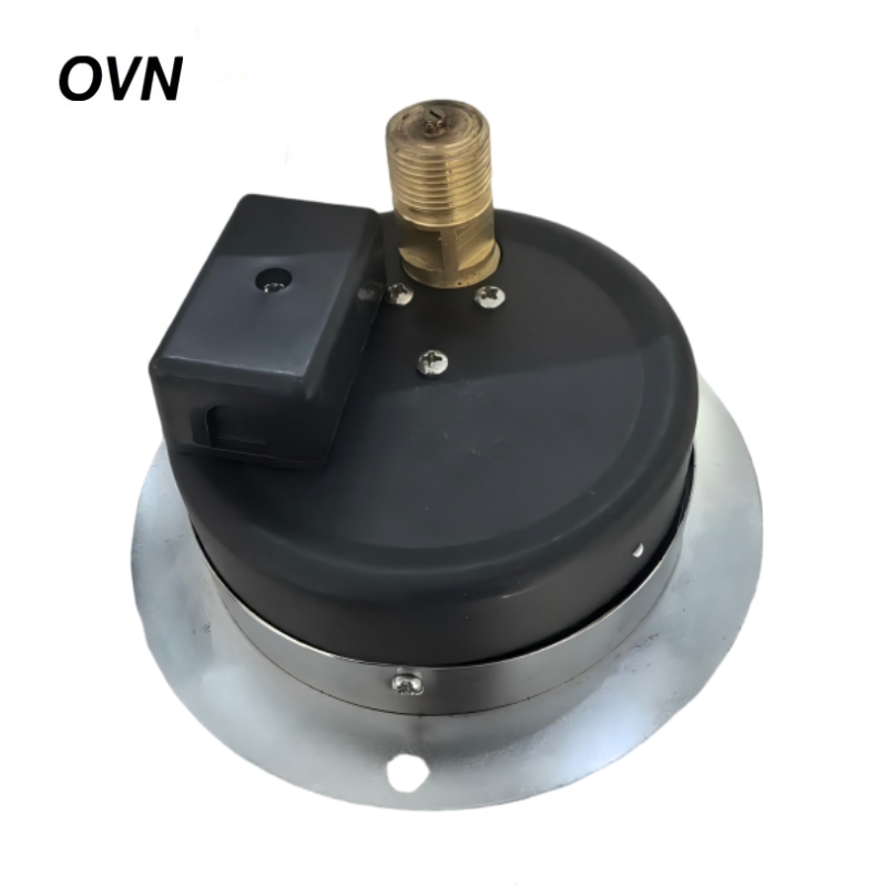 OVN 电接点压力表 YX-150轴向带边 块高清大图