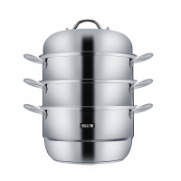 伯尔尼斯 不锈钢复底菲德堡(三层蒸锅)BENS-276 单个装
