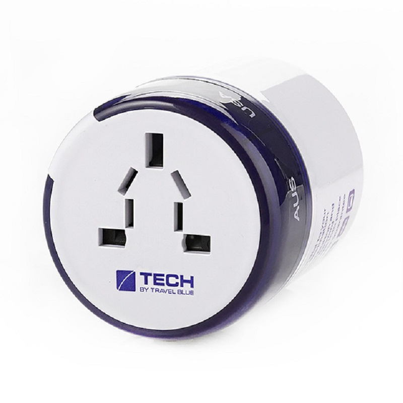 Travel Blue 蓝旅 魔方环球通用转换插座+2×USB270紫色高清大图