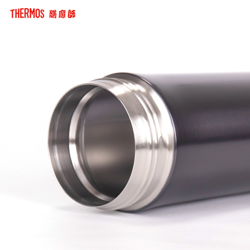 膳魔師(THERMOS)不锈钢保温杯TCMA-400BK 黑色 400ML 时尚轻便 /304不锈钢