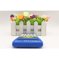 德信 TS-127K 计算器人教版中小学生分数显示计算器便携口袋计算机(2个装)