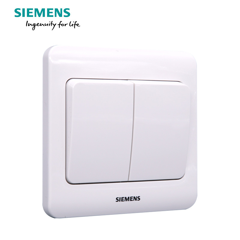 西门子(SIEMENS)开关插座 远景雅白系列二开双控5TA02161CC1