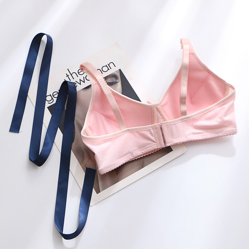 学生无钢圈内衣套装女少女初中高中生文胸育期1819岁1617岁