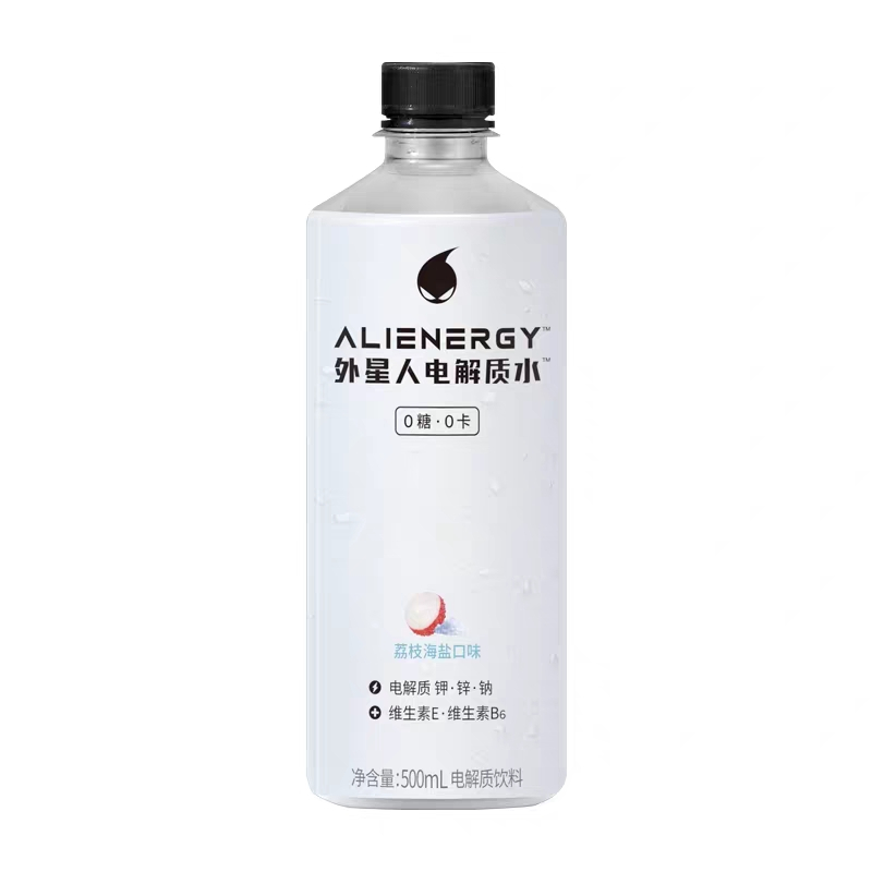 外星人电解质水电解质饮料荔枝海盐口味500ml