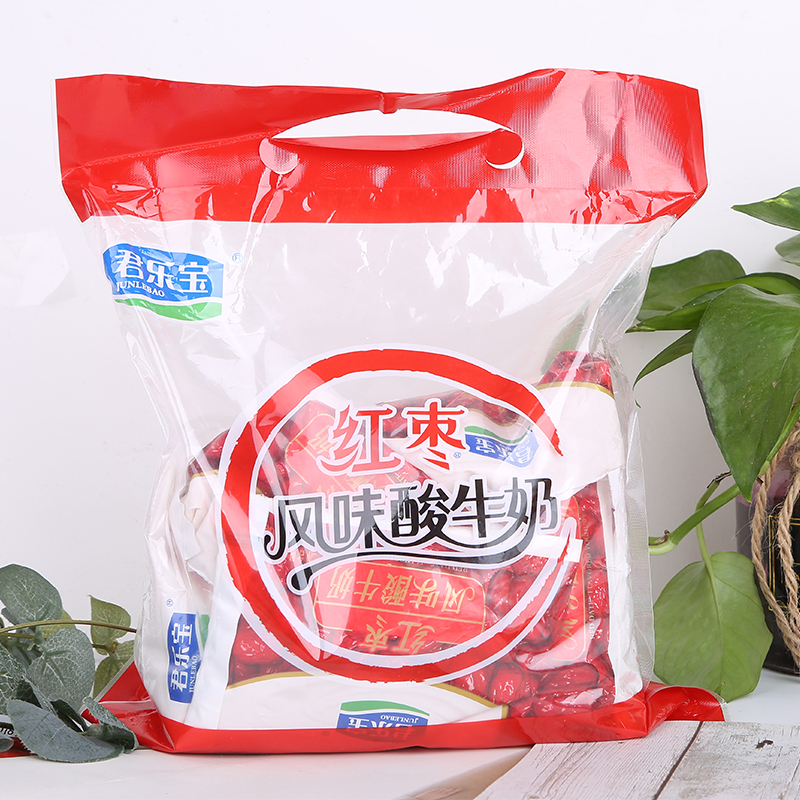 君乐宝酸奶红枣风味酸牛奶袋装儿童早餐奶