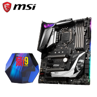 微星MSI Z390搭英特尔i9 9900KF台式电脑游戏主板CPU套装9900K旗舰店