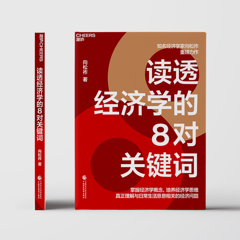 [正版]湛庐读透经济学的8对关键词 经济学家向松祚力作 普通大众的经济学入门书 一本书助你快速掌握经济学概念 经济理