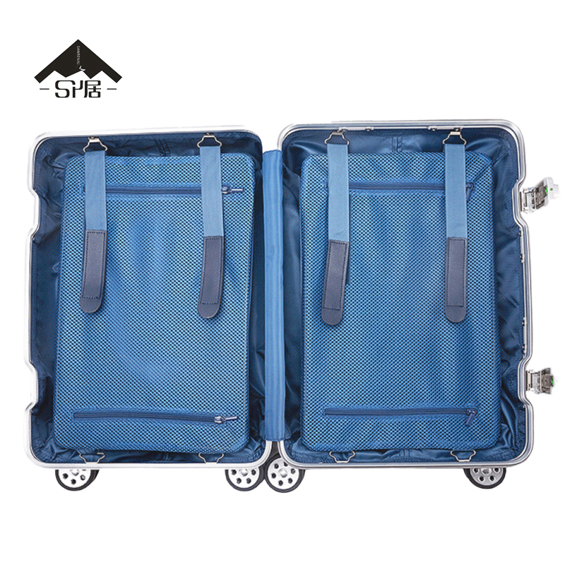 三人居拉杆箱旅行箱行李箱20英寸SRJ010 (颜色备注)个高清大图
