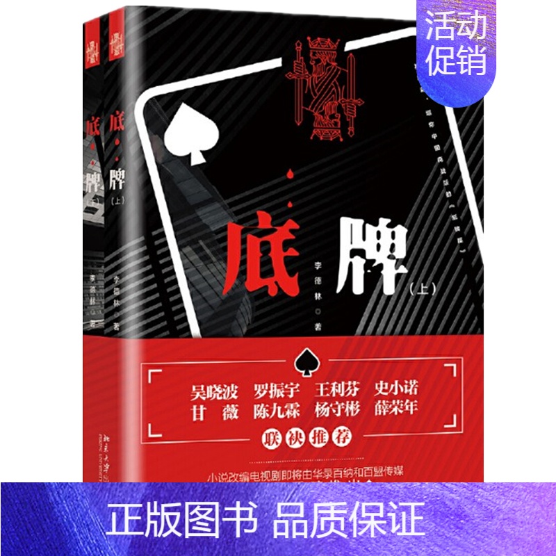 【正版】底 上 下册 李德林 北京大学出版社 底带你走进没有硝烟的资本战场书 中国商战版纸屋财经小说财经类书 财经小说书