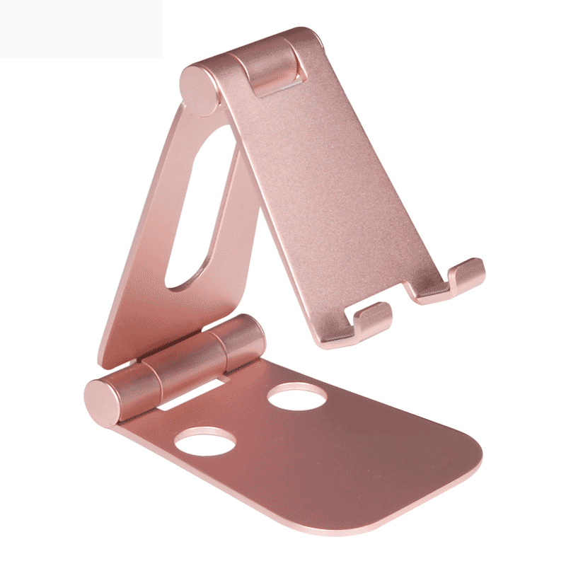懒人桌面铝合金架子金属支撑座托 简约创意支架座礼品 升级折叠版